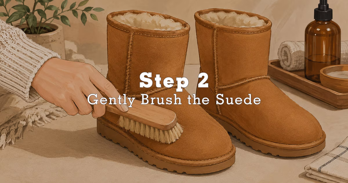 Clean UGG Boots Step 2