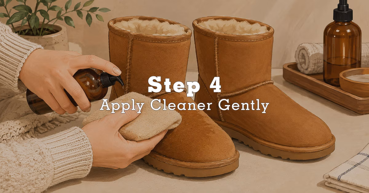 Clean UGG Boots Step 4