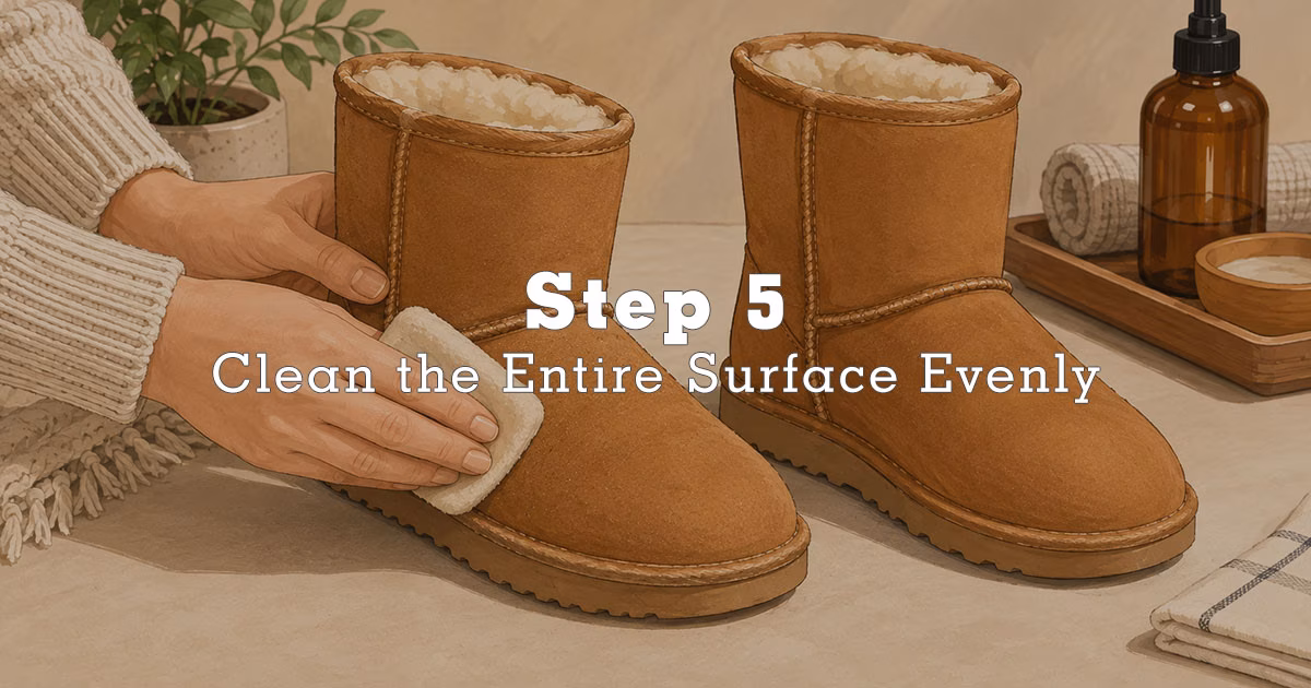 Clean UGG Boots Step 5