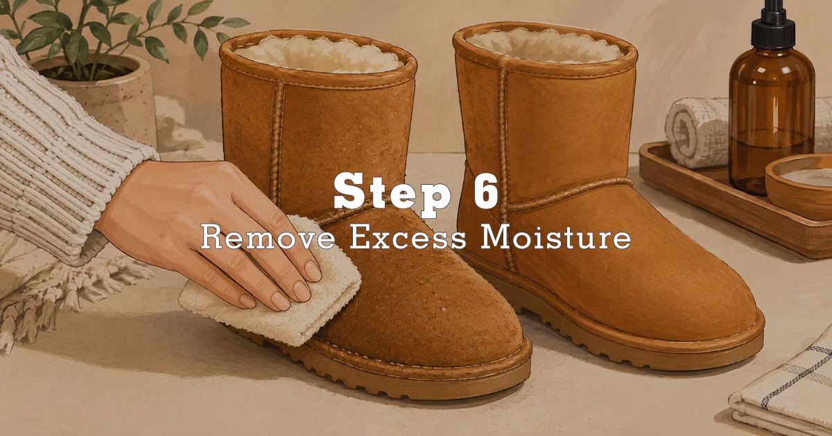 Clean UGG Boots Step 6