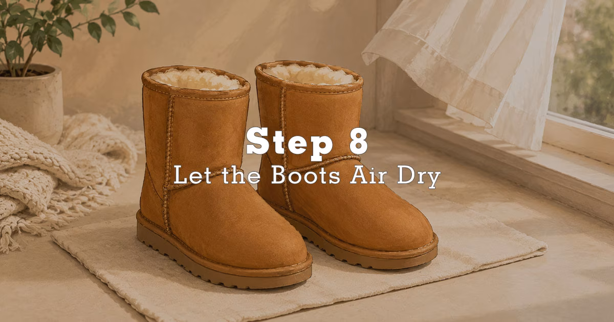 Clean UGG Boots Step 8