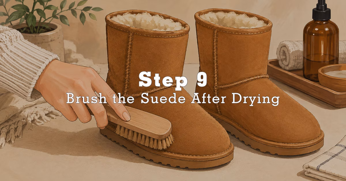 Clean UGG Boots Step 9