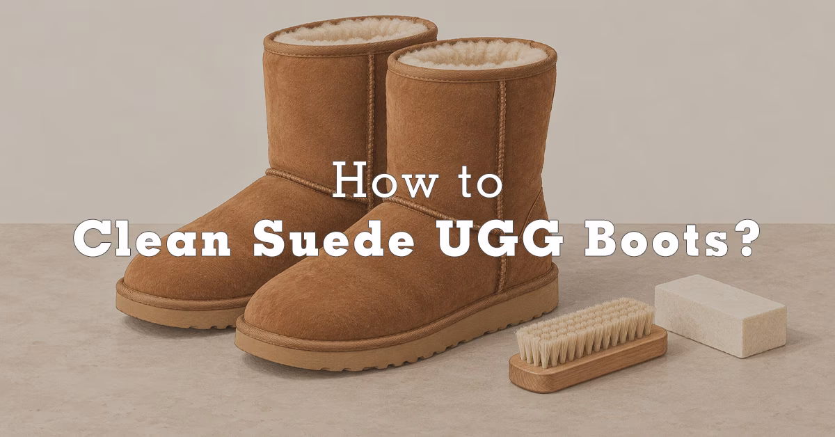 How to clean suede UGG boots?