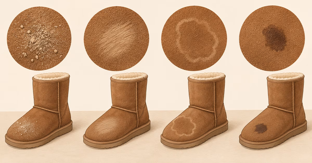 Kind of mark is on your suede UGG boots